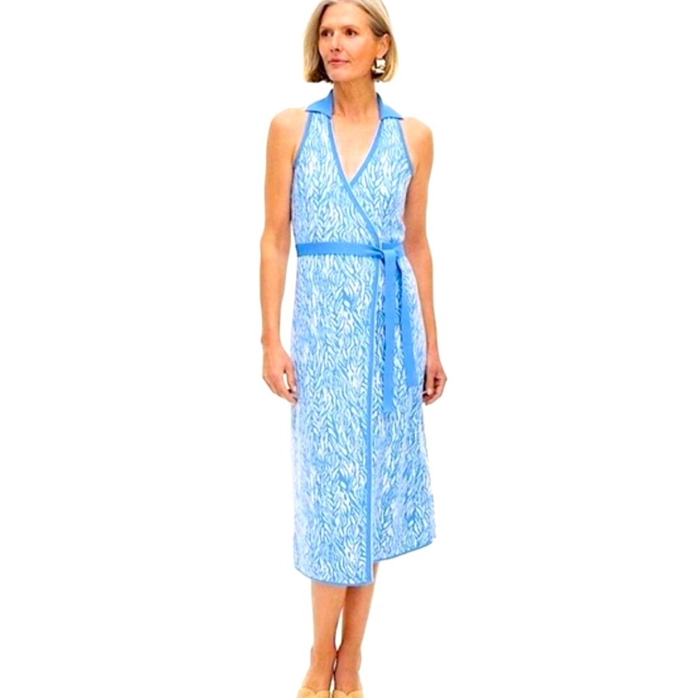 Diane Von Furstenberg / Target NWT Sleeveless Sweaterknit Midi Wrap Dress ssmall